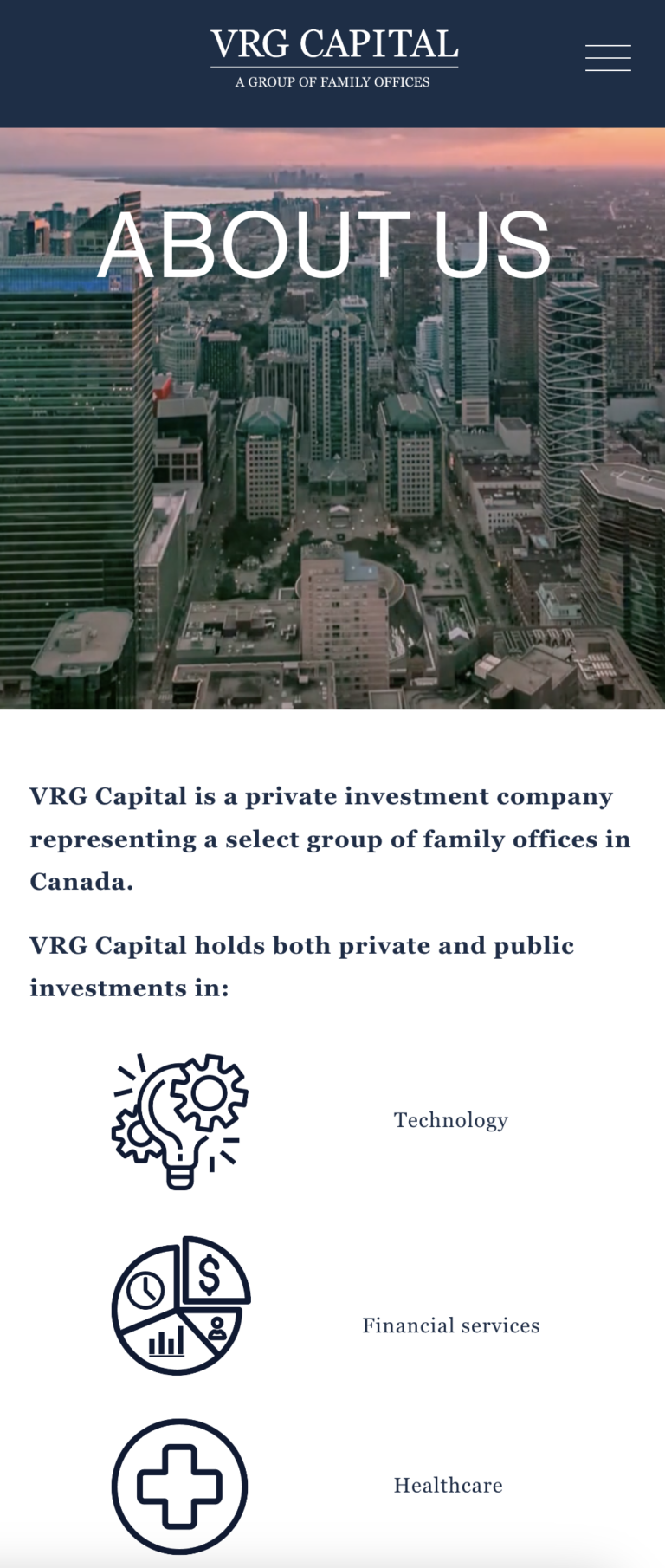 VRG Capital on the run